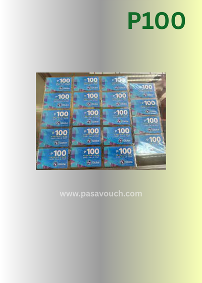 Globe Prepaid Load Card P100